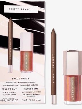 NIB Fenty Beauty Mini Lip Set - New Space Trace Limited Edition